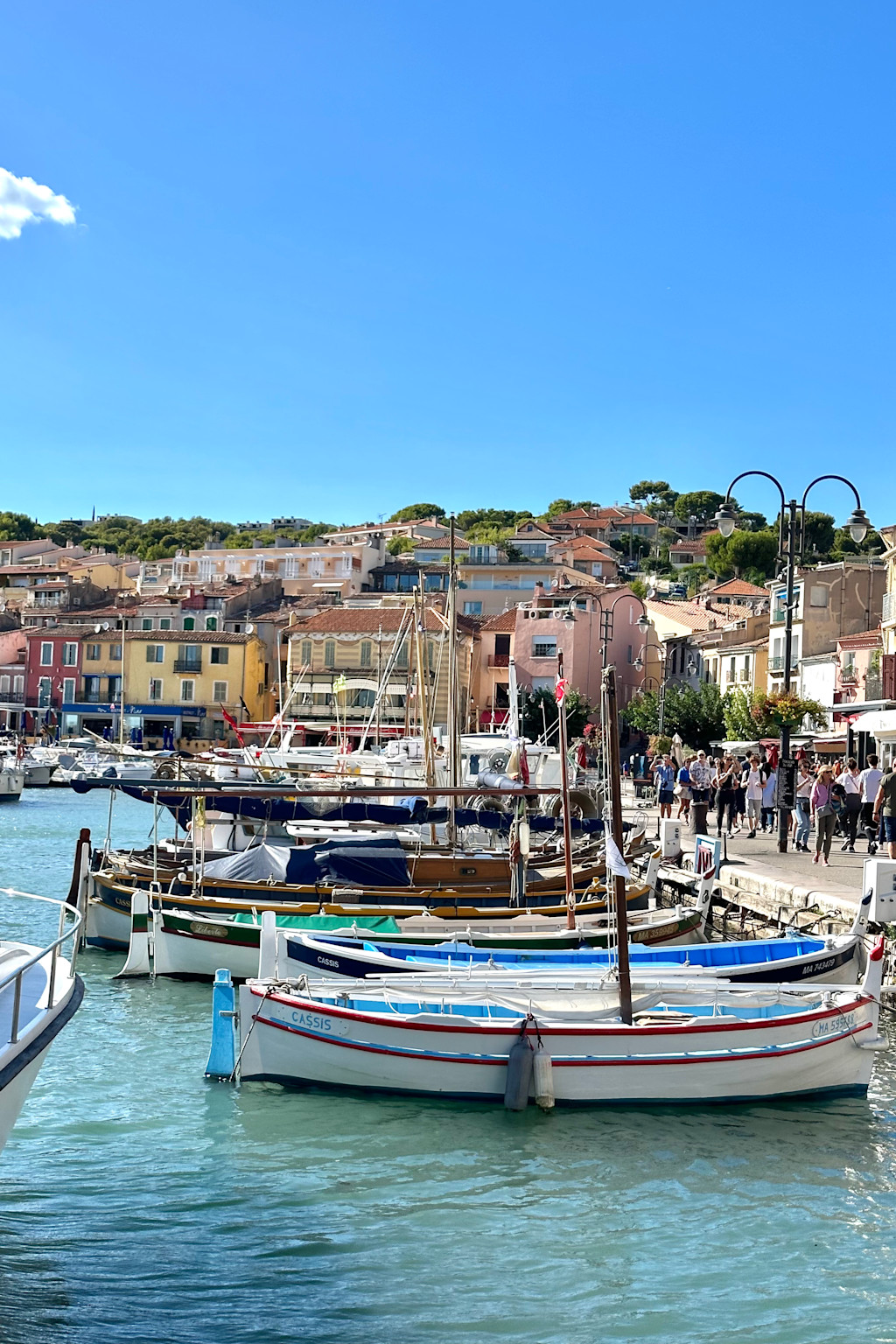 Port et falaises de Cassis